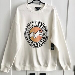 Billabong, Mens Graphic Logo Range, Crew Neck Sweatshirt, Size L, New‎ With Tags